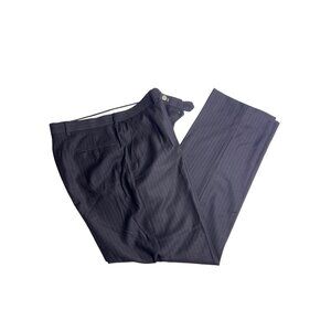 Chapps men’s wool dress pant black 34 x 32 L